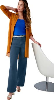Jessica London True Fit Wide Leg Jean
