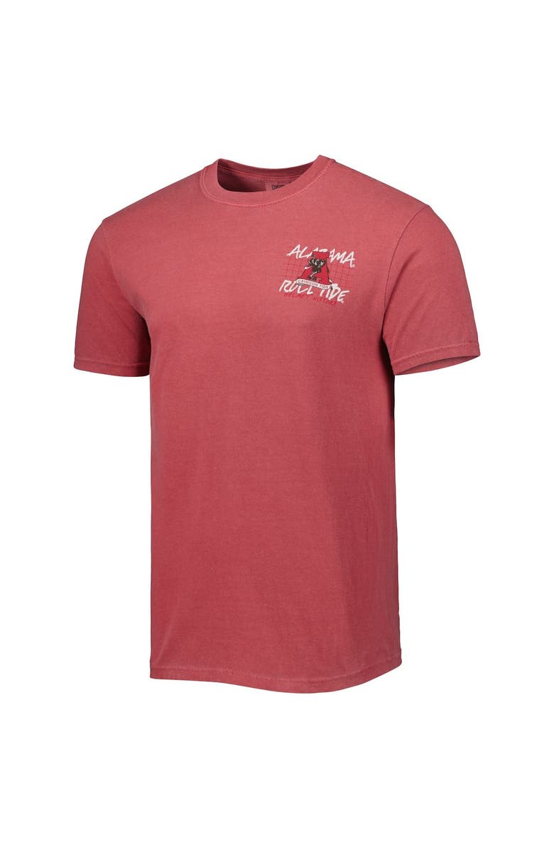 IMAGE ONE Men's Crimson Alabama Crimson Tide Vault Helmet History Comfort T-Shirt, Alternate, color, 