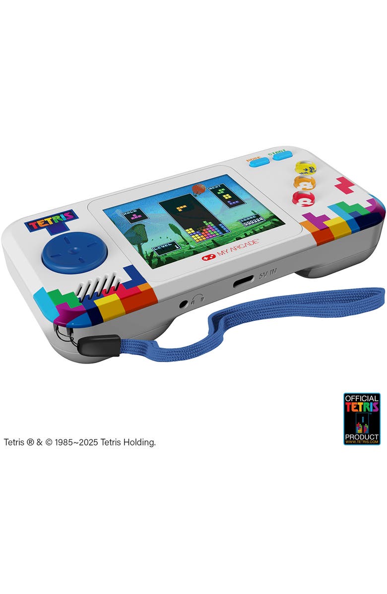 My Arcade Myarcade Dgunl7147 Tetris Pocket Player Pro Handhe, Alternate, color, Multicolor