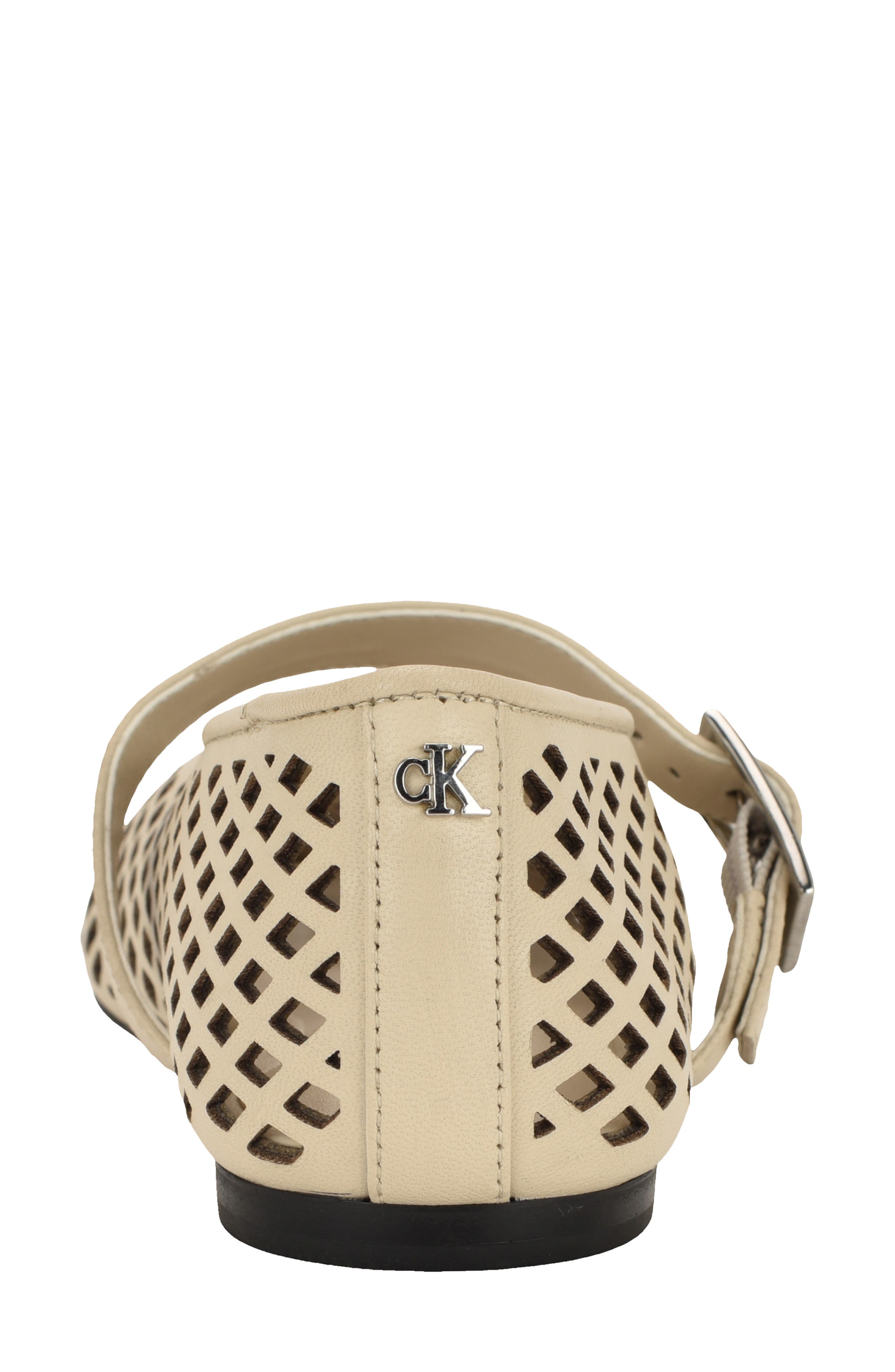 Lauria Mary Jane Flat, Alternate, color, IVORY LEATHER