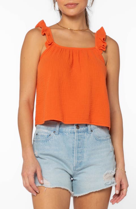 Rosabella Ruffle Tank