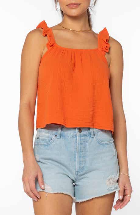 VELVET HEART Rosabella Ruffle Tank