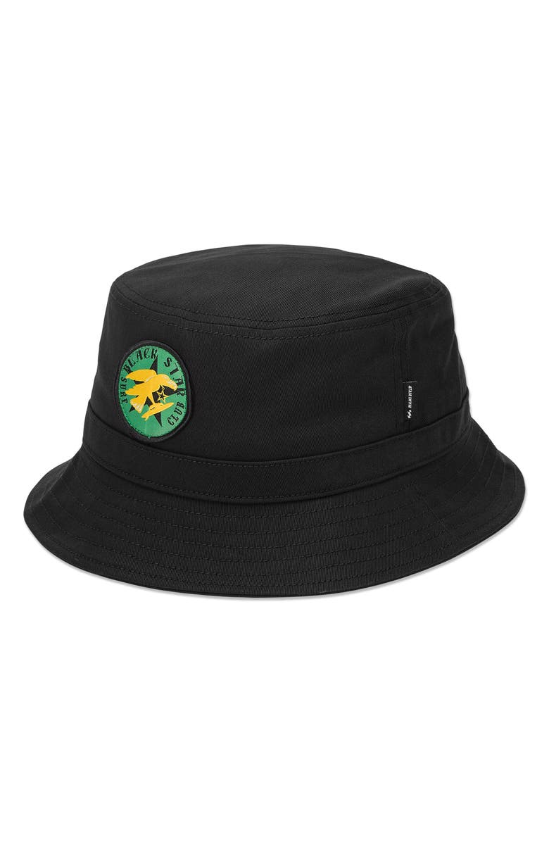 Billabong Black Star Surf Club Bucket Hat, Main, color, Black