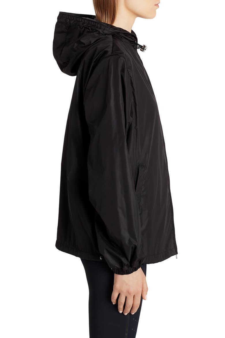 Alexandrite Hooded Jacket, Alternate, color, BLACK