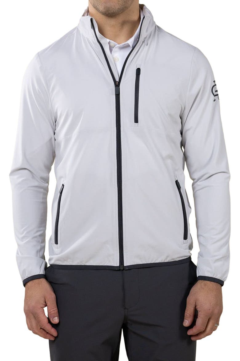 AG Packable Jacket, Main, color, Stone Grey