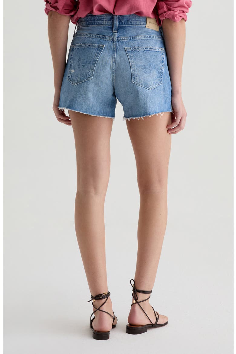 Halle Cutoff Denim Shorts, Alternate, color, 17 YEARS DIVERGENT