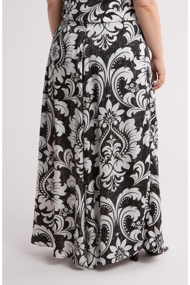 Bloom Printed Maxi Skirt, Alternate, color, HAITI FLORAL