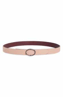 Longchamp Le Pliage Reversible Leather Belt