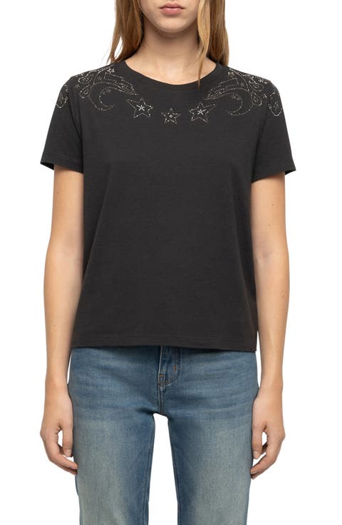 Alys Rhinestone Tee