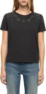Zadig & Voltaire Alys Rhinestone Tee