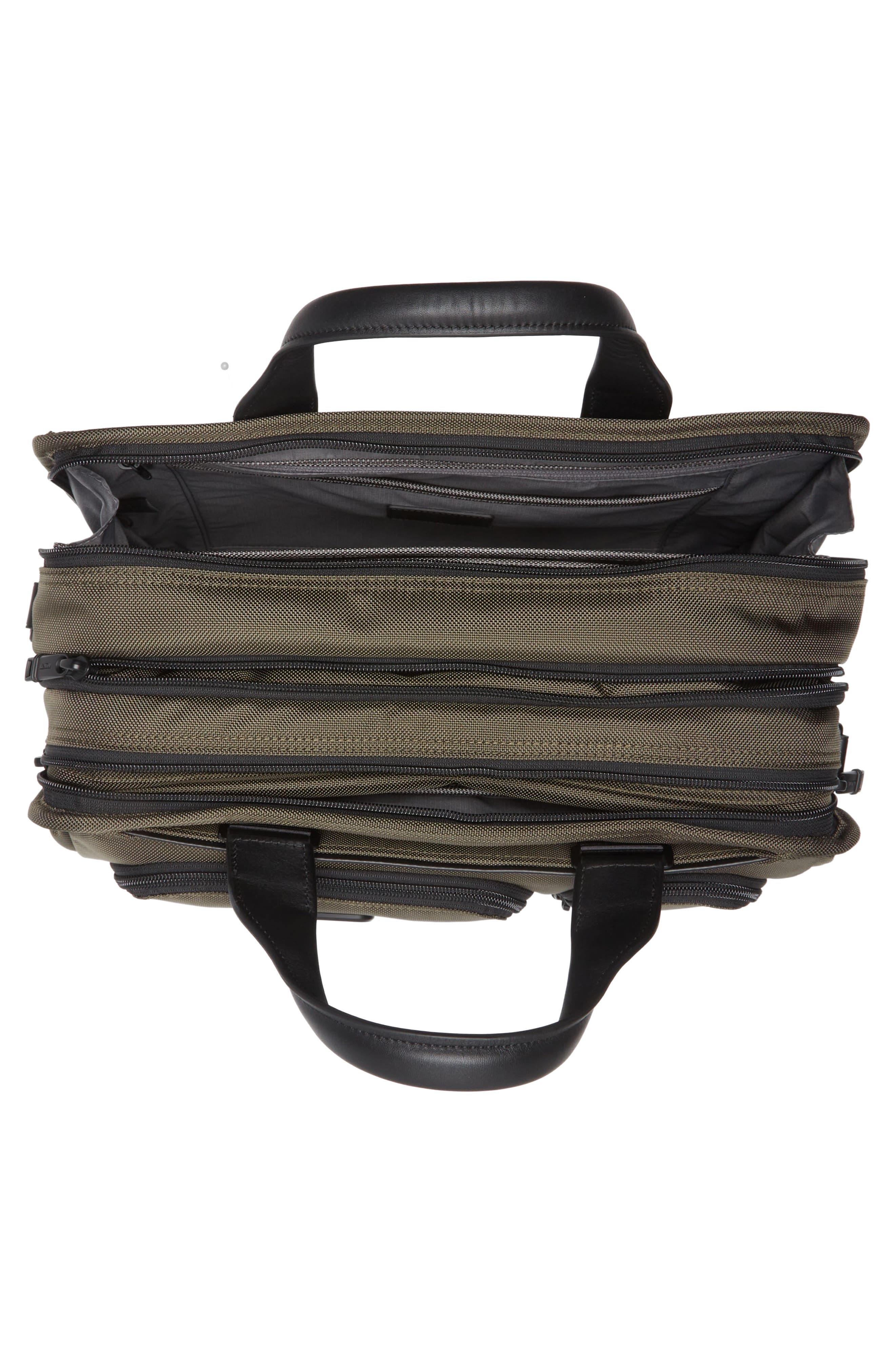 TUMI Alpha Expandable Laptop Briefcase, Alternate, color, 