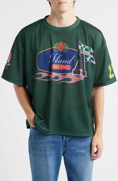 Island Racing Mesh Graphic T-Shirt