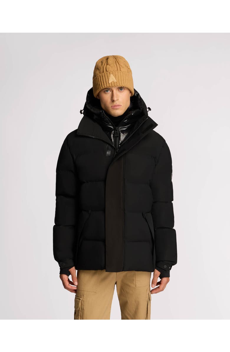 Alpenhaus Virterre Expedition Puffer with Contrast Double Hood, Main, color, Black