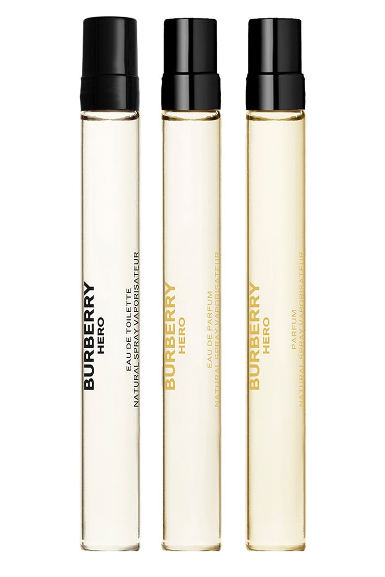 Burberry Hero Men's Fragrance Trio Set $111 Value (Men