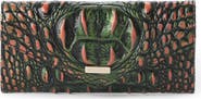 Brahmin Veronica Croc Embossed Leather Wallet