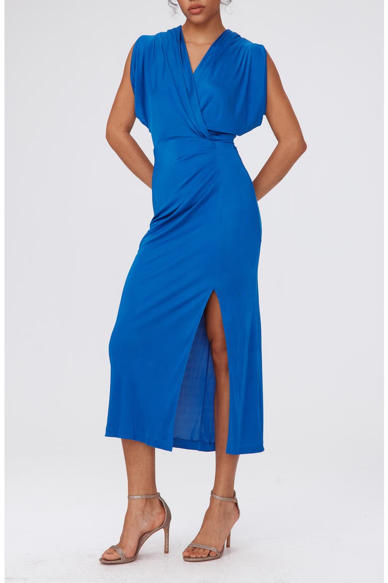 Williams Midi Dress, Alternate, color, SAPPHIRE BLUE