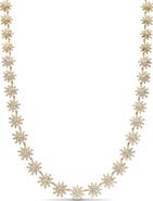 David Yurman Starburst Tennis Necklace, 18K Yellow Gold with Diamonds, 12.5mm