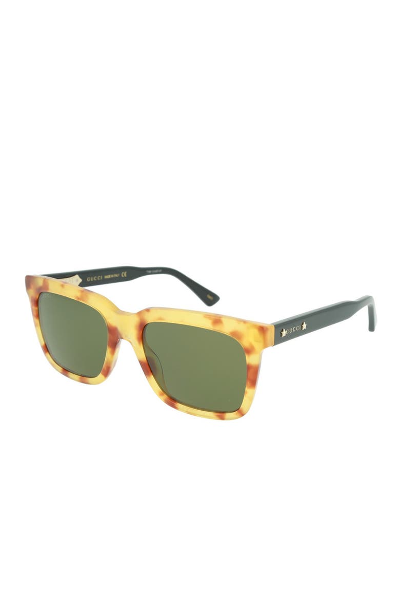 Gucci 53mm Square Core Sunglasses, Alternate, color, 