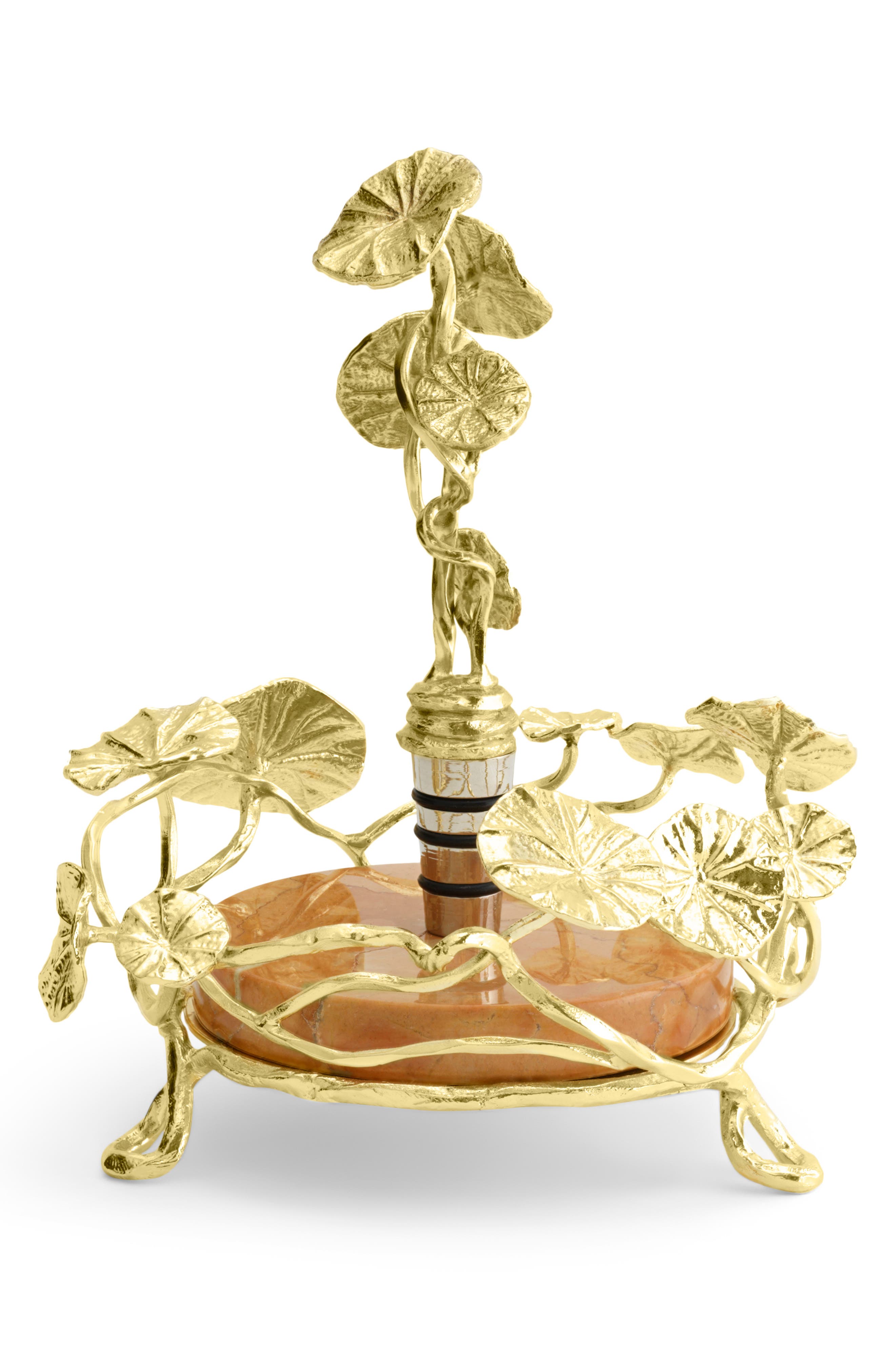 Michael Aram Monet's Garden Wine Coaster & Stopper Set | Nordstromrack