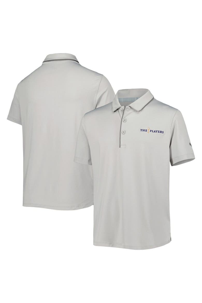 Youth Puma Gray THE PLAYERS MATTR Bridges Polo, Main, color, Gray