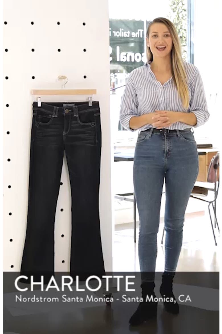 Ab-Solution Itty Bitty Bootcut Jeans (Nordstrom Exclusive) video