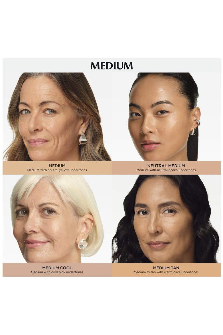CC+ Nude Glow Lightweight Foundation + Glow Serum SPF 40, Alternate, color, MEDIUM COOL