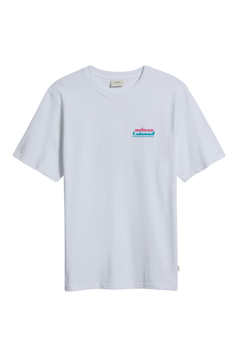 x Prince Organic Cotton Graphic T-Shirt, Alternate, color, WHITE