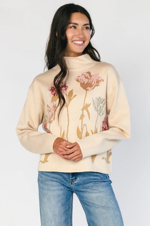 Marlowe Flower Sweater