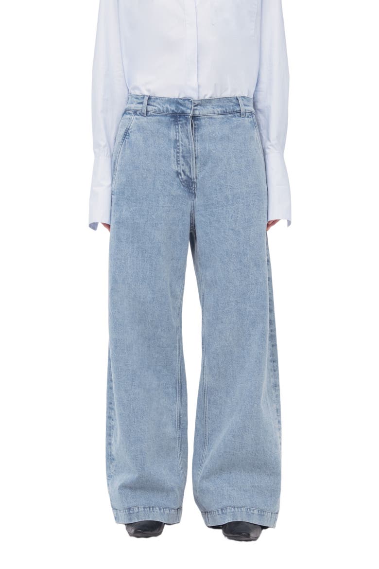 CARPENTER DENIM PANT, Alternate, color, LIGHT BLUE WASH