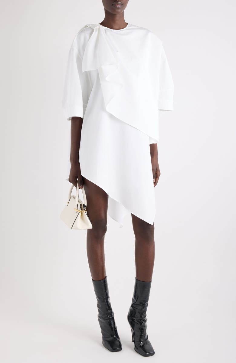 Givenchy Bow Short Dress, Alternate, color, White