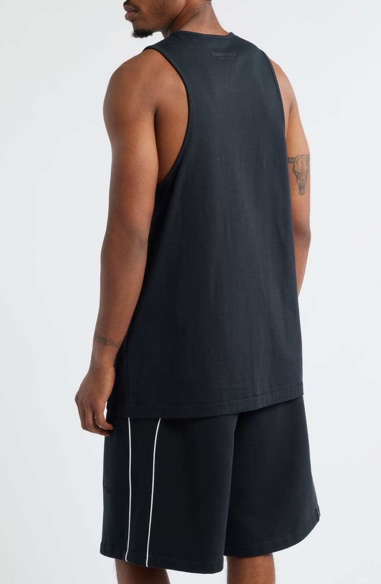 Fear of God Essentials Vintage Fit Logo Tank, Alternate, color, 