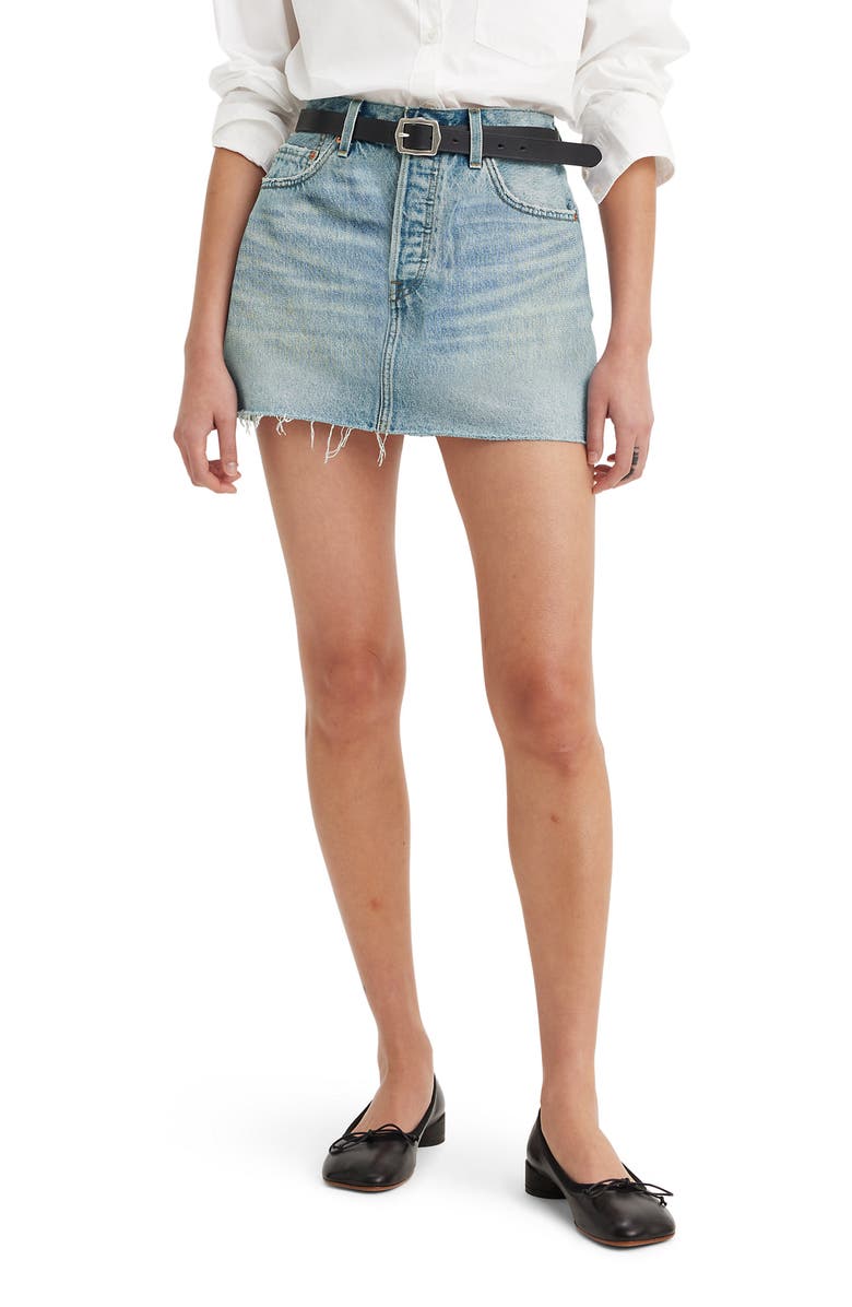 Levi's<sup>®</sup> Icon Denim Skirt, Main, color, 
