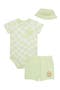 Bodysuit, Shorts & Hat Set