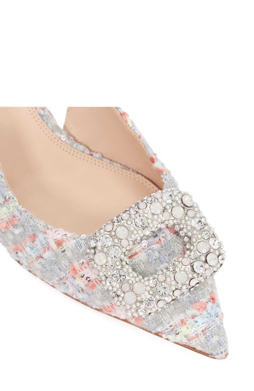 Dune London Centrepiece Kitten Heel Pointed Toe Pump