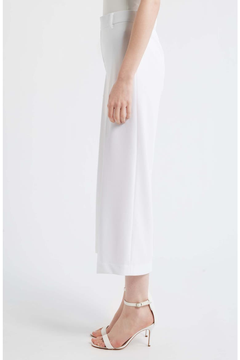Wide Leg Crop Pants, Alternate, color, CRISP WHITE