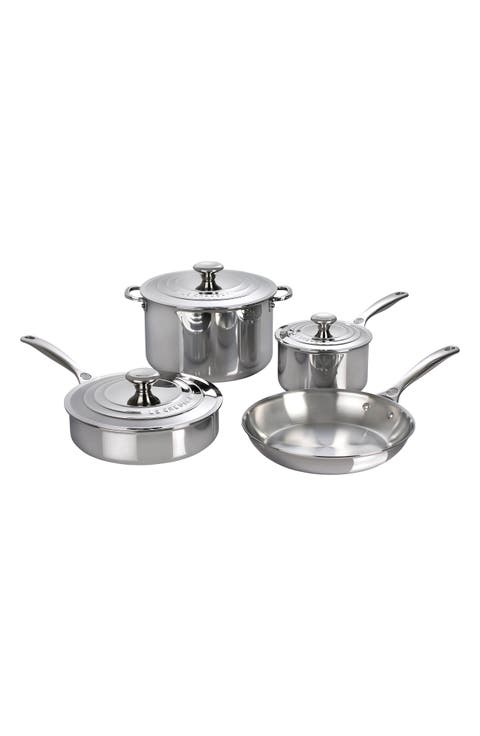 7-Piece Stainless Steel Cookware Set
