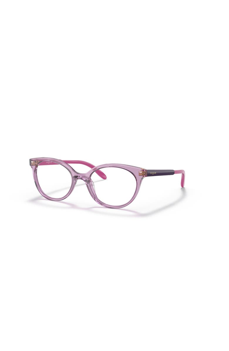 Vogue Eyewear 45mm Oval optical glasses, Main, color, Violet