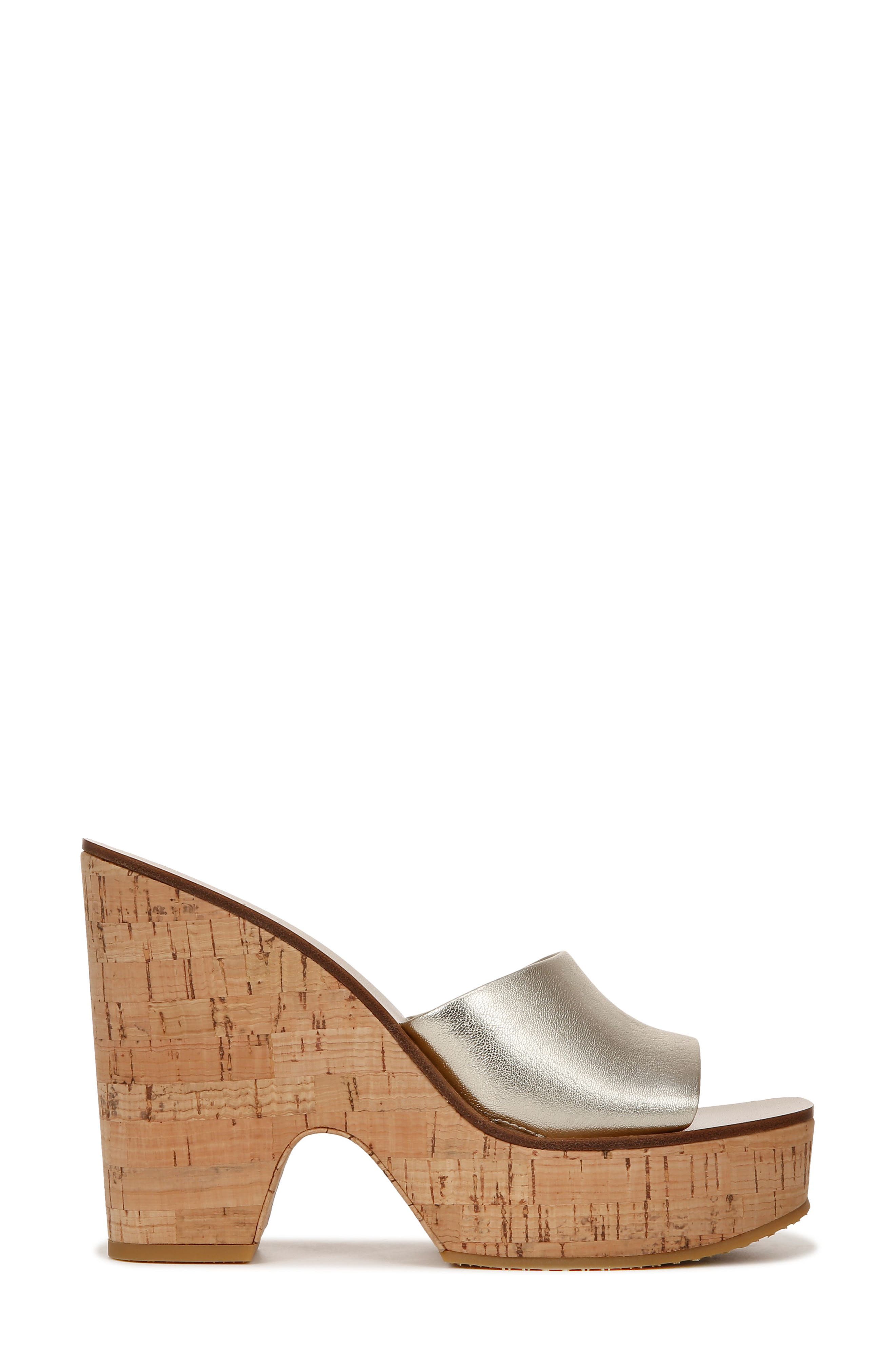 Veronica Beard Paulita Platform Slide Sandal, Alternate, color, 