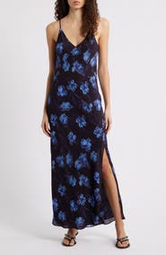 rag & bone Larissa Floral Print Sleeveless Maxi Dress