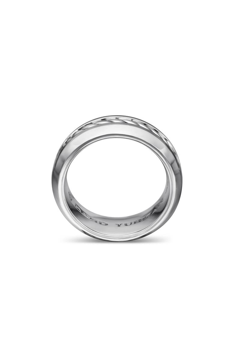 David Yurman Classic Cable Band Ring, Alternate, color, Silver