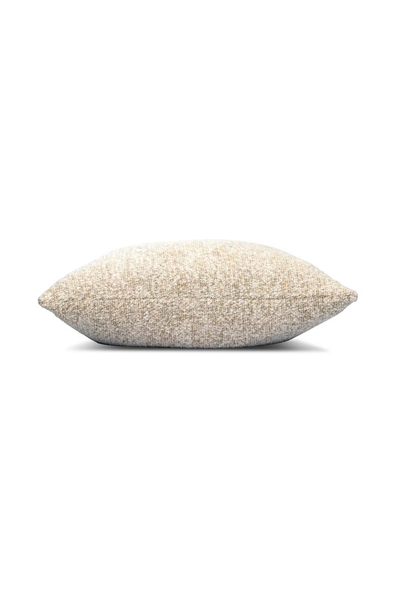 Comfort Honey Luxe Chenille Indoor & Outdoor Woven Accent Pillow, Alternate, color, Honey