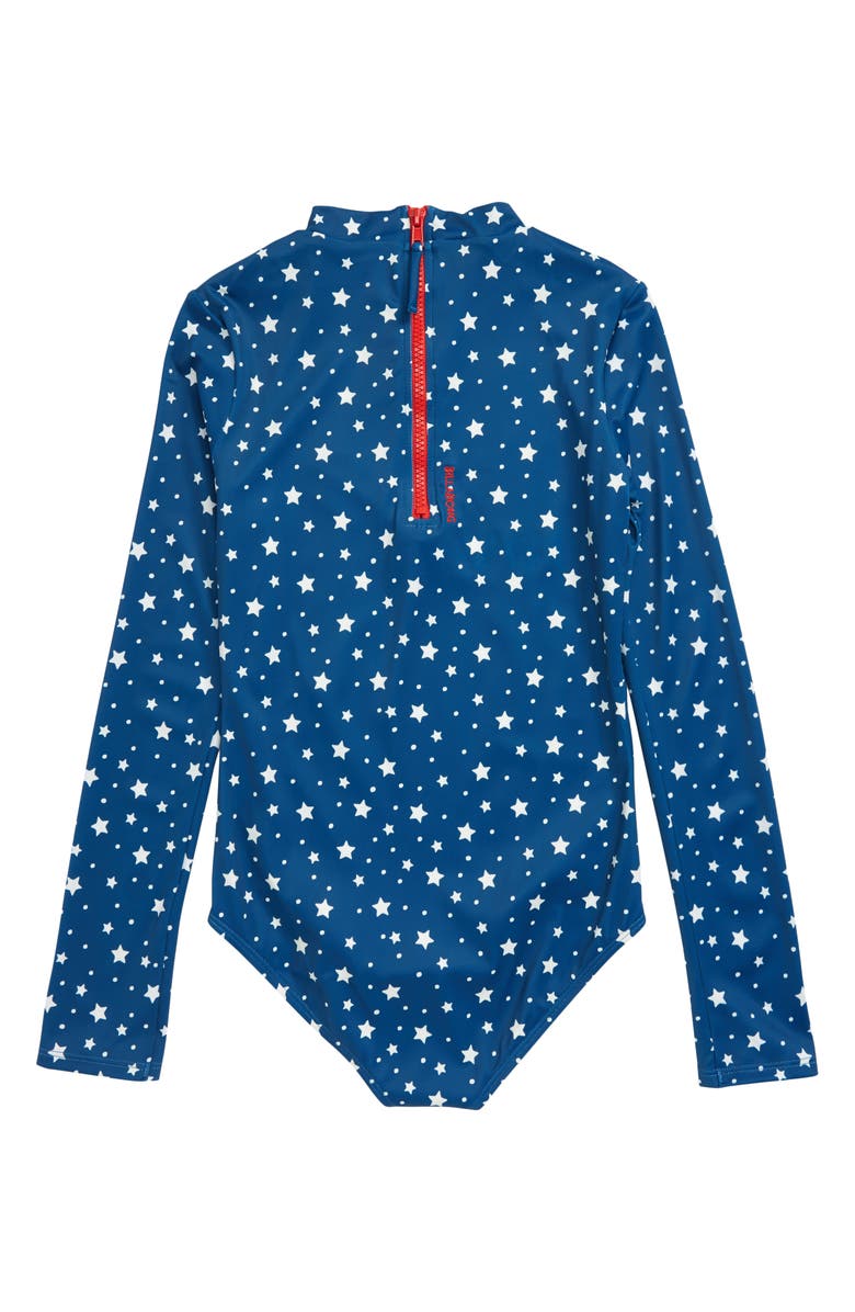 Billabong Free Babe One-Piece Rashguard Swimsuit, Alternate, color, 