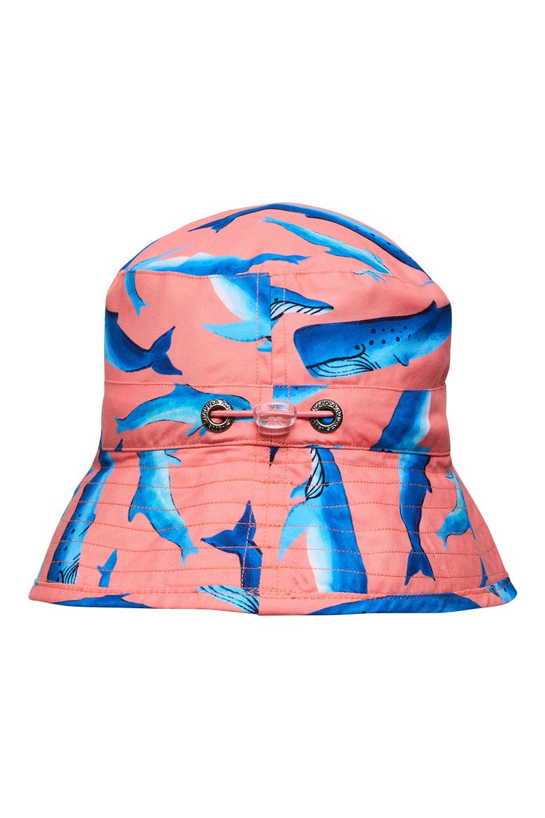 Kids' Whale Tail Bucket Hat, Alternate, color, PEACH