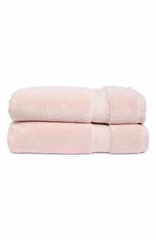 Zero Twist 2-Pack Cotton Bath Towels