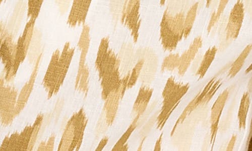 Tommy Bahama Cheetah Cove Linen Shirt In Multi