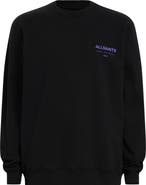 AllSaints Underground Logo Organic Cotton Graphic Sweatshirt