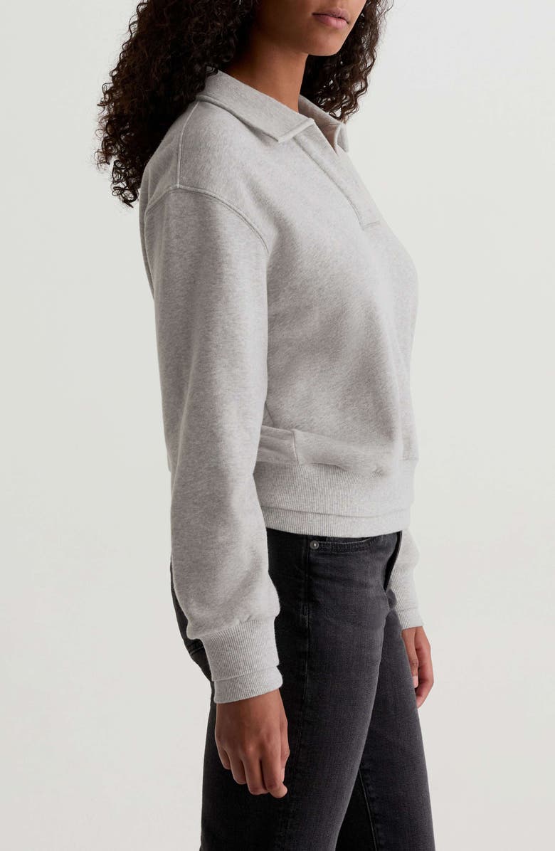 AG Carol Split Neck Knit Pullover, Alternate, color, 