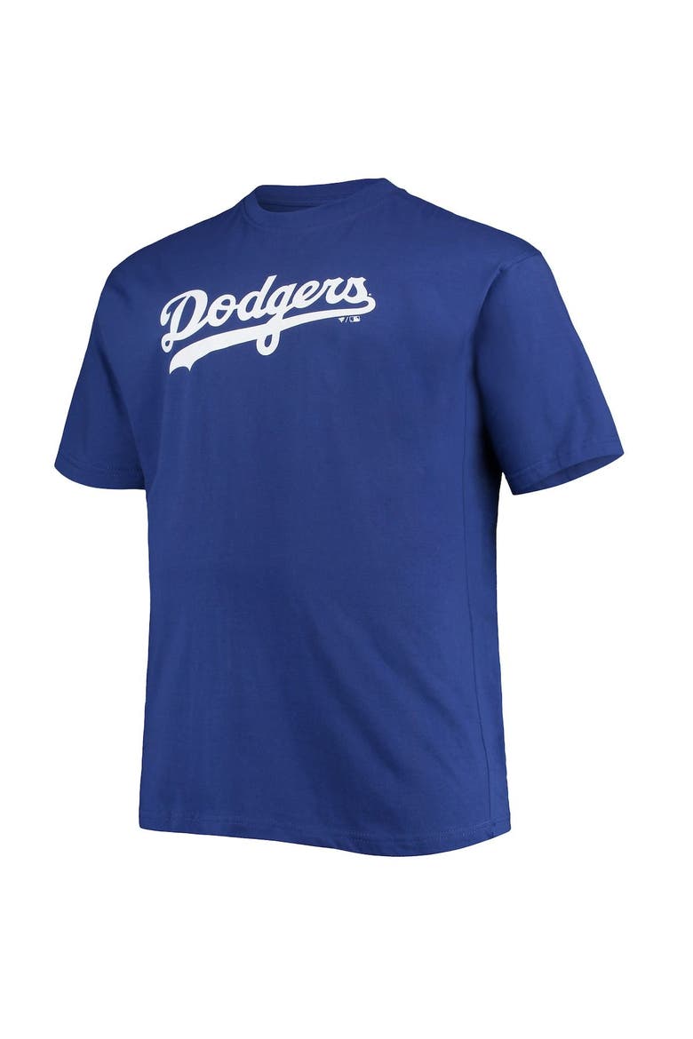Men's Freddie Freeman Royal Los Angeles Dodgers Big & Tall Name & Number T-Shirt, Alternate, color, Royal