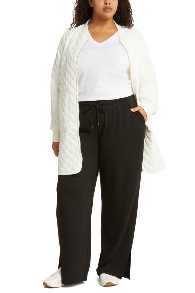 Amazing Lite Cali Wide Leg Pants, Alternate, color, BLACK