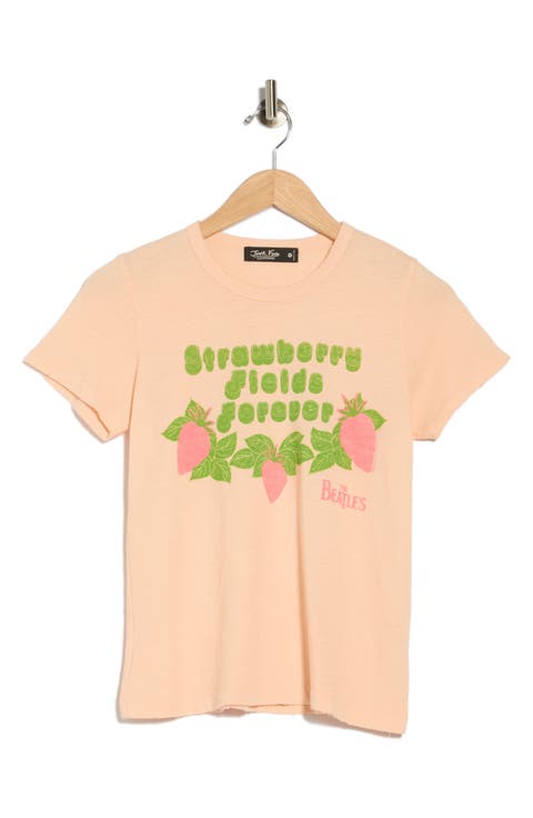 Beatles Strawberry Fields Graphic T-Shirt